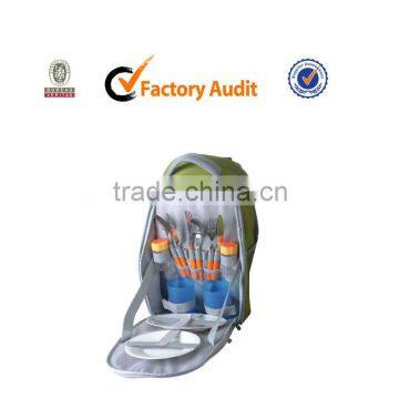 Hot sales picnic backpack for 2 people