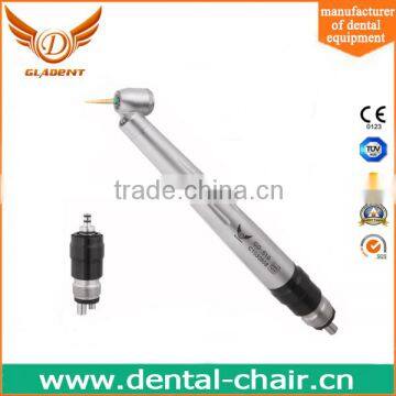 45 degree push button handpiece turbine with high quality quick coupling