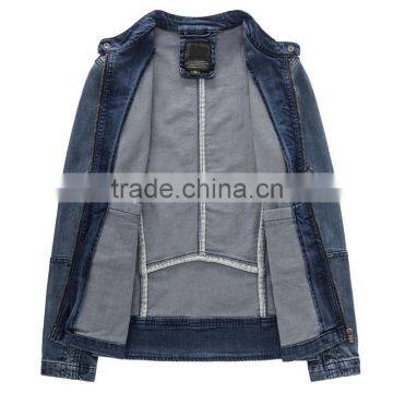 Whlesale Hot Sale Men Jean Jacket Heavy 100%cotton Wash With High Quality Autumn Winter Jacket Brand Jean Jacket photo-4