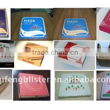 Perfect design customized kraft pizza box/high quality and reasonable price pizza box