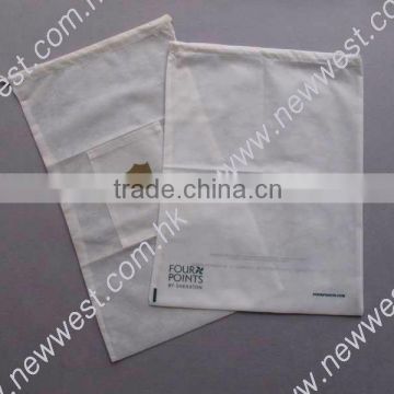 Hotel Drawstring Laundry Bag / Non-woven / Canvas / cotton / PE /waffle