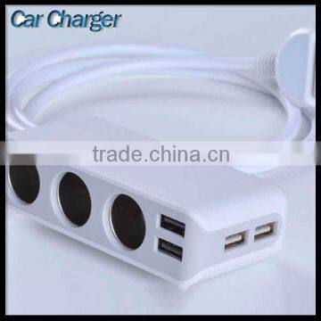 Newest Best Car Charger Two Multi Usb Hub Port