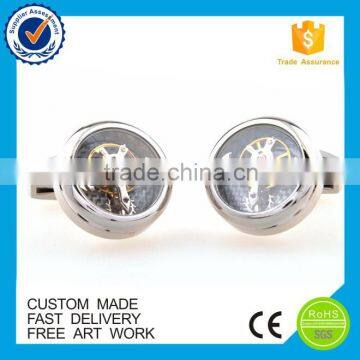 Precision high quality tourbillon cufflinks from china