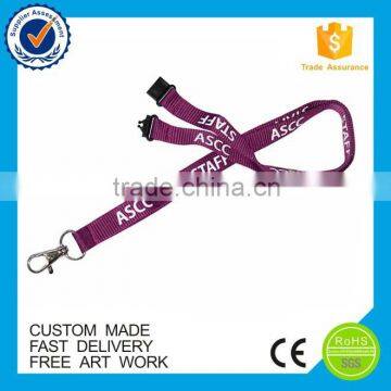 Cheap eco-friendlyl polyester lanyard printing custom lanyard for medal