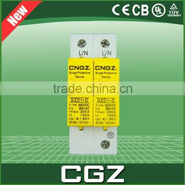 2015 2 phase 220-380v 2 phase lightning dc surge protector