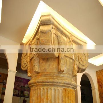 Marble Roman Pillar Column Cap manufactured by Factory