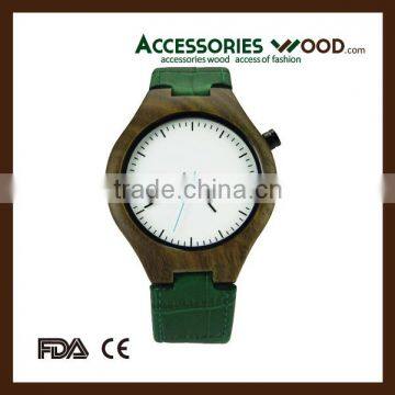 Wholesale Japan movement wood watch water resistant custom logo watch with case