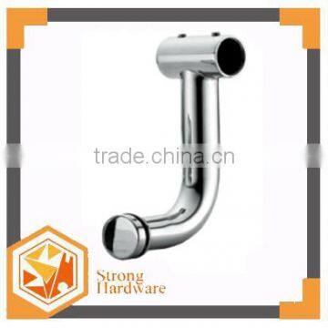 PC-42 Bathroom Glass Door 3 Ways Square Tubing Clip/ Pipe Hinges ,shower Glass Door Stainless Steel Pipe Connector photo-3
