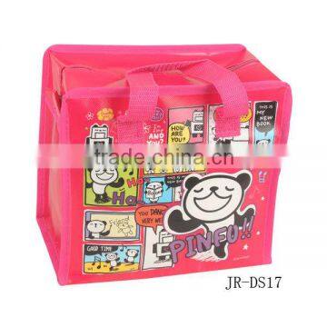 2015 promotional shopping gift bag with non woven handle