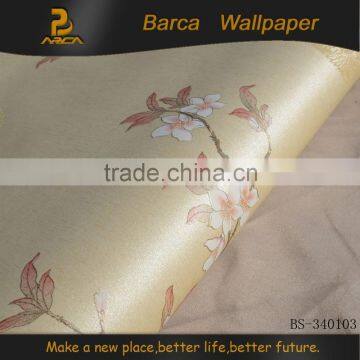 3d textured wallpaper board for decoration with wood panel board