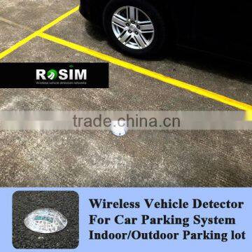 Parking Lot Wireless Parking Space Vehicle Detector Sensor System