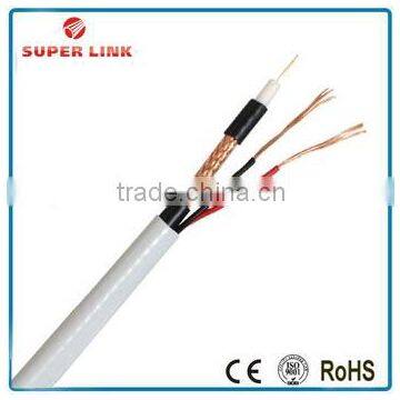 cctv security rg59 siamese coaxial cable with power cable