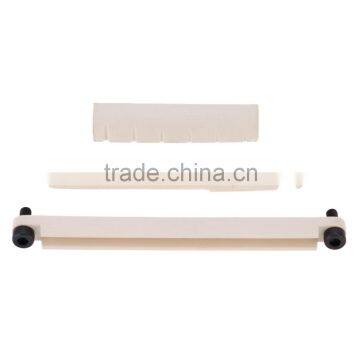 Adjustable Lifting Acoustic Guitar Brigde Saddle Upper Lower Nut Set photo-5