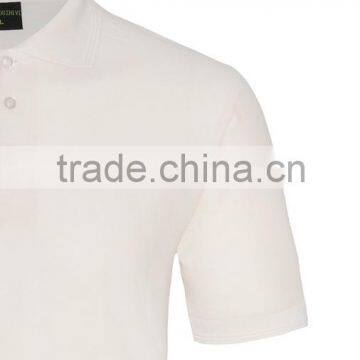 Plain Breathable Men's Business Uniform Pique Polo Shirt Wholesale photo-3