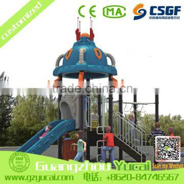 new design kids outdoor gym playground equipment child slide