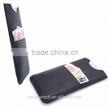 China Factory Leather Sleeve Case Leather Pouch for Iphone6/6s/plus Holder photo-2