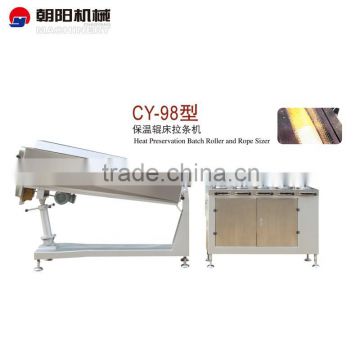 Hard Candy batch roller and rope sizer machine