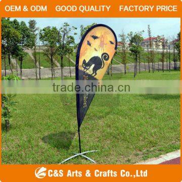 Good Decoration for Outdoor, Different Series & Sizes Beach Flags / Teardrop Flags