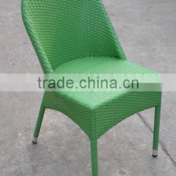 Colorful Outdoor Chair PE Rattan Chair Outdoor Children Chair