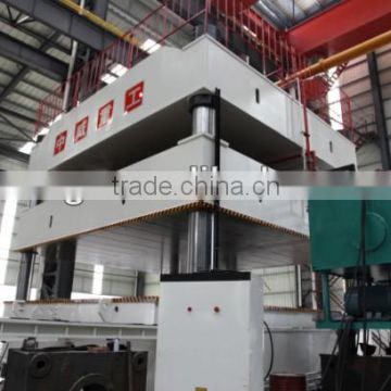 ZHONGWEI 1000t Four Column Deep Drawing Hydraulic Press for TUV ISO certification