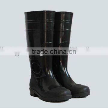 Hot selling Fashion Black PVC Work safety Boots