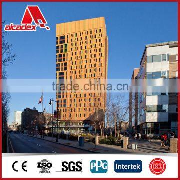 metal building facade aluminum composite panel,decorative building materials