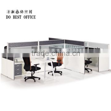 China office furniture custom made OEM aluminum low partition modern