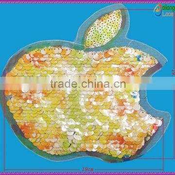 Pop top 2015 China wholesale sequin bead patch for l accessory