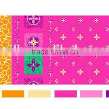 bestselling printed fabric for bedsheet