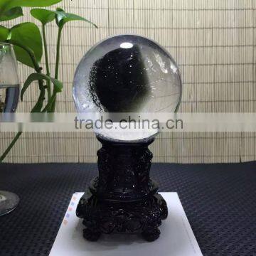 Wholesale Natural Green Ghost Phantom Crystal Sphere/ball