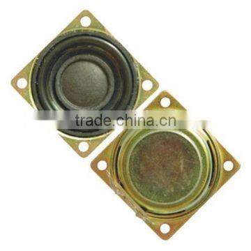 Micro Speaker P/N: YD28A-X16 (D28.0*H10.9) with free-edge cone for multimedia