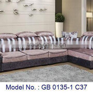 Modern fabric corner sofa for living room furniture