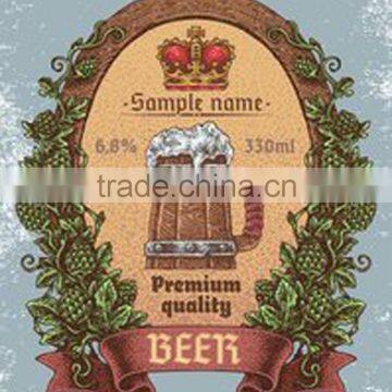 2016 Vintage Beer Label