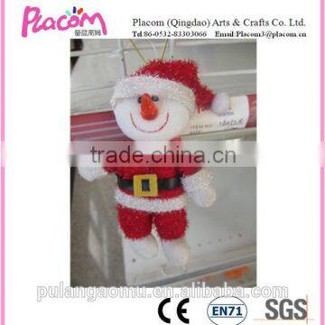 New Design Cute Plush Snowman Toys for Xmas gift