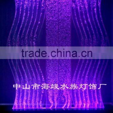 Led light water bubble room divider;partitions room dividers;room divider screen;