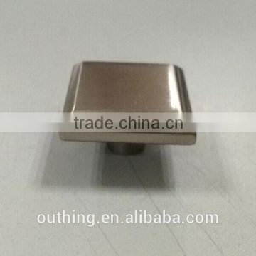 zinc alloy furniture cabinet kitchen cabinet door pull square knob