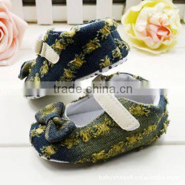 Jeans Baby Shoes Newborn Girls Dress Baby Shoes photo-6