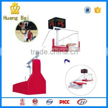 JINGAO factory price Movable Electic Hydraulic Basketball Stand