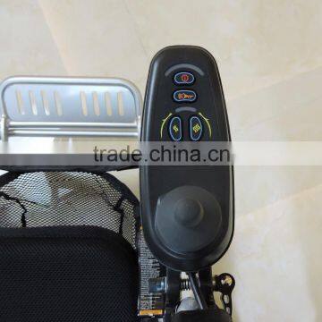 Rehabilitation Therapy Supplies Lift TEW007B Aluminum Portable Foldable Light Electric Wheelchair photo-3