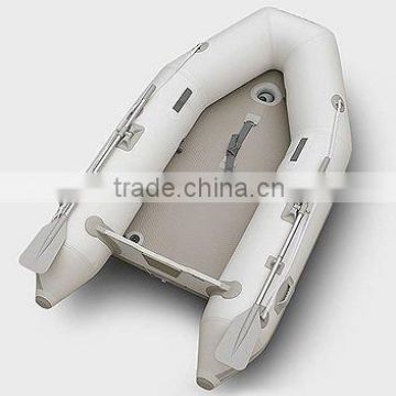 CE PVC material optioanl floor color fold inflatable boat