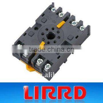 relay base 8pins/relay socket 8 pins/round pin socket