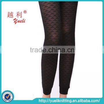 2015 Winter japanese sexy warm fish scale jacquard leggings