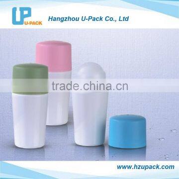 2016 new design roll on deodorant stick container with Hollow Ball 75ml