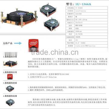 EDNSE LGA1366 1U-1366A 1U CPU Heat Sink photo-3