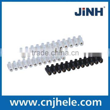 JINH Factory price H U type parallel stacking waterproof 12 way block terminal block with CE plastic terminal