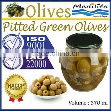 Pitted Green Olives, 100% High Quality of Tunisia Olives,Black and Green Olives,Table Olives