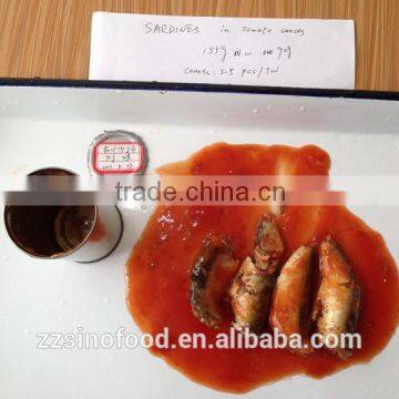 Canned Sardines in tomato sauce Price List Canned Food