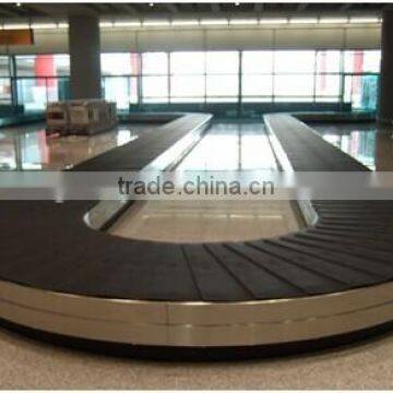 Airport luggage claim carousel