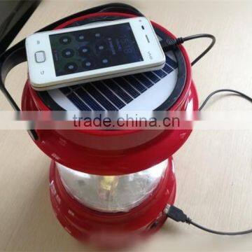 Guangzhou Hand Crank solar light, portable solar camping lantern lights