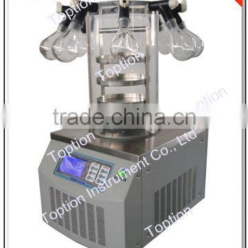 popular bench top manifold Vacuum Freeze Dryer price from china TOPT-10C